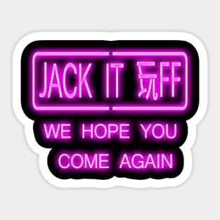 Jack It AC full Sticker